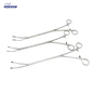Thoracic Instruments 6mm Oval Pincet Thoracoscopy Retrieval Triangle Lymfetang